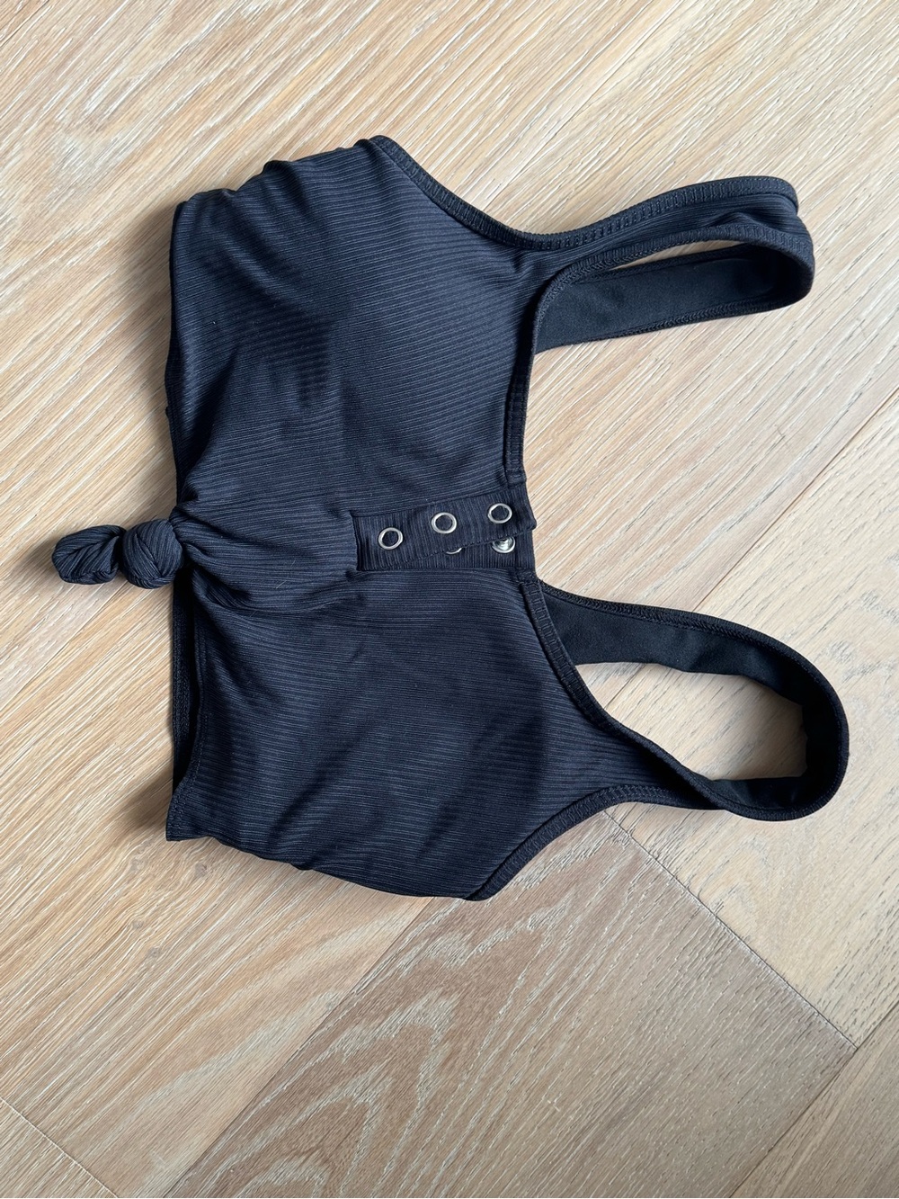 Bombshell Black sports bra xs